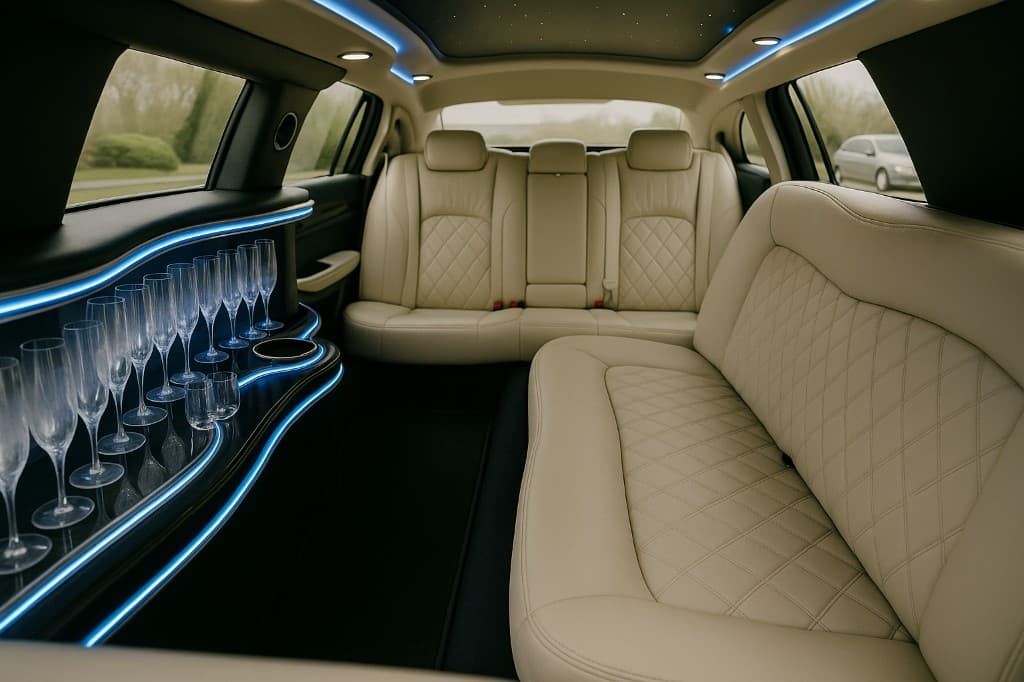 10 Passenger Limo exterior view