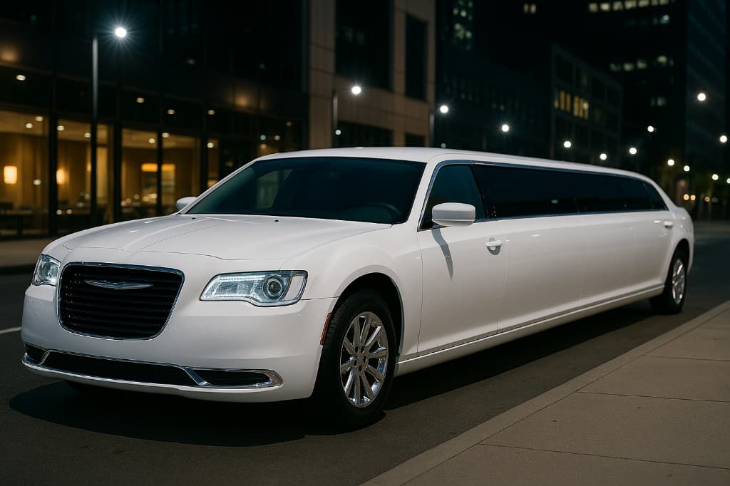 10 Passenger Limo exterior view