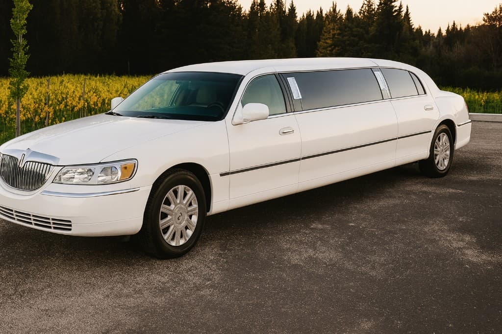 10 Passenger Limo interior detail
