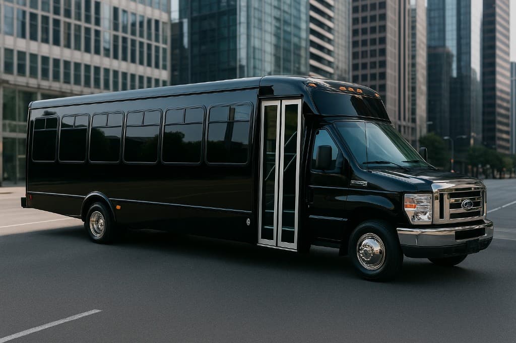 36 Passenger Coach Bus exterior view
