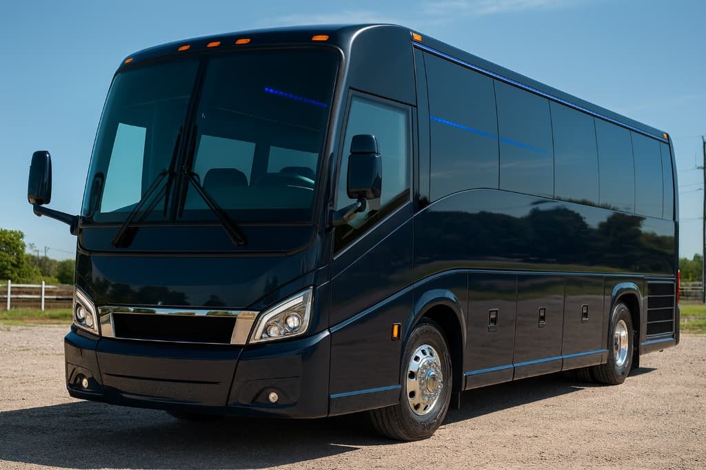 40 Passenger Coach Bus exterior view