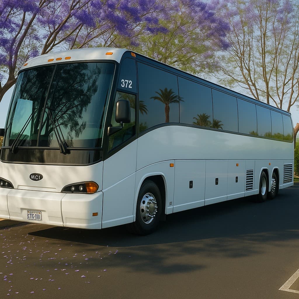 54 Passenger Coach Bus exterior view